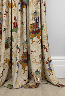 Xerxes, Ivory - Made to Measure Curtains